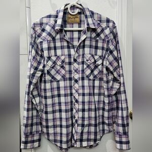 Wrangler retro western shirt